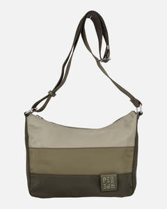 Pepe Moll Edurne Tri Lodo Green Vegan Crossbody/shoulder Bag