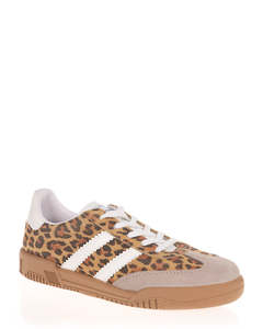 Plumaflex P35009N Tierra Leopard Low Line Leather Sneaker