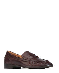 Comfort Shoes: EOS Gana Chestnut Leather Loafer