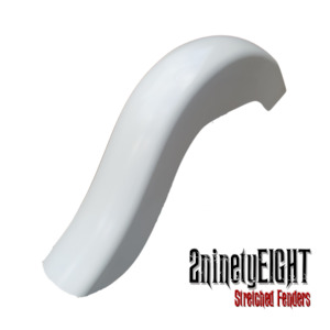 2ninetyEIGHT 140 Stretched Rear Fender to suit Harley Davidson Softail and touring models