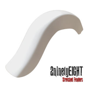 Stretched Rear Fender to suit 200 rear Harley Davidson Softail models