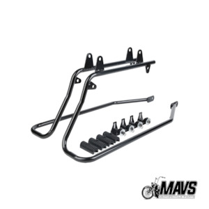 Hard bag Conversion Brackets w/ Hardware -Black or Chrome Fit Harley Softail mod&hellip;