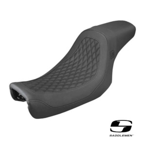 Saddlemen Speed Merchant Pro Series Dual Seat. Fits Dyna 2006-2017