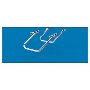 Hard Bag Brackets: S.BAG SUPPORTS F/84-05 FXST DISCONTINUED kw-110845a