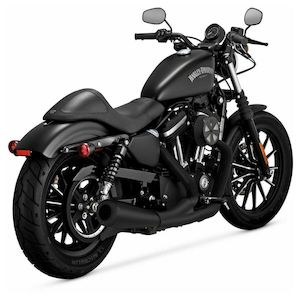 V47624 HI-OUTPUT 2:1 SHORT EXHAUST FOR MID CONTROL SPORTSTER 07-21