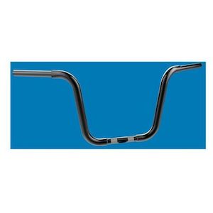 KW-300876 GLOSS BLACK 12" 1-1/4" APE HANGER HANDLEBAR BOBBER STYLE