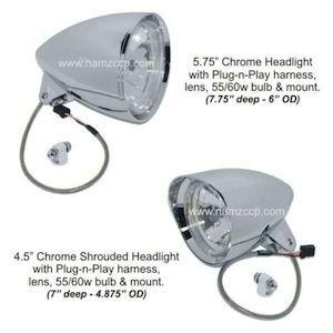 Wiring Extension Kits: HEADLAMP 5 3/4 [DISCONTINUED] nchwh-01