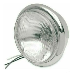 DRAG SPECIALTIES 5 3/4 IN. HI-LOW BOTTOM MOUNT W/H-4 BULB HEADLIGHT - DS-280035