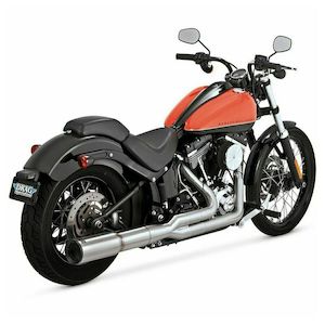 Exhausts: PIPES VANCE & HINES FXST 2-1 S/STEEL HI OUTPUT v27521-sale