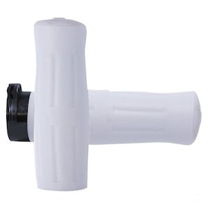 AVON OLD SCHOOL WHITE GRIPS (PAIR)
