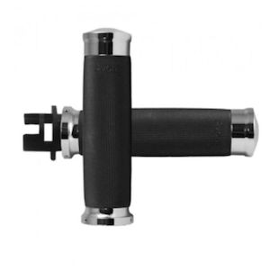 AVON PERFORMANCE CUSTOM GRIPS CHROME FINISH FOR 2014-2017 INDIAN MOTORCYCLES (EX&hellip;