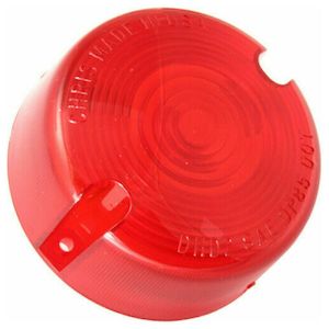 TURN SIGNAL LENS RED OLD STYLE dhd2r