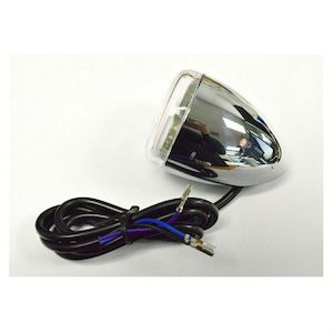 TURN SIGNAL LED CLEAR W/CLEAR LENS RED REAR MOUNT 8887c-led-r