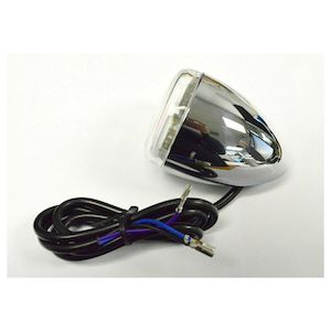 TURN SIGNAL LED CLEAR W/CLEAR LENS AMB REAR MOUNT 8887c-led-a