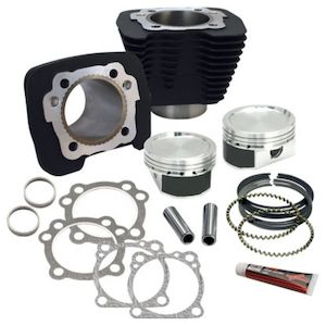 S S Cycle: S&S CYL KIT 883-1200 XL 86-2019 SILVER 910-0301