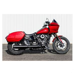 Mufflers: SLIP ON MUFFLER 2025 SOFTAIL BLACK 64901405 550-1159