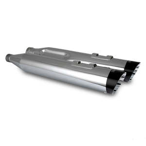 RAZORBACK 450 SLIP-ONS TOURING 2017-24 CHROME v17960