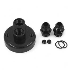 Oil Filter Relocation Block Fitting