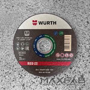 Fabrication: 125x1mm Cutting Disc - 10 Pack