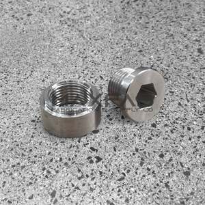 Stepped o2 Sensor Port