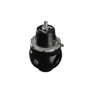 Fuel Pressure Regulators: Turbosmart FPR10 Black - Fuel Pressure Regulator