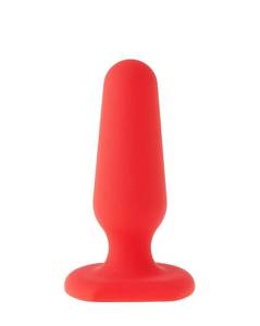 Products: Play Silicone Butt Plug - Red - Max Play