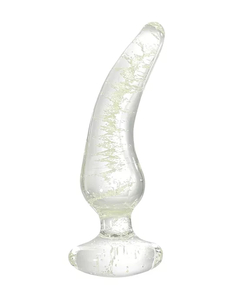 Lucent Glow in the Dark Pepper Glass Wand - Max Play