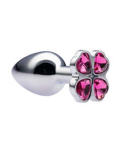 Kinki Range Flower Gem Butt Plug - 7.1 cm - Small - Pink - Max Play