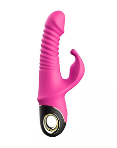 Products: Amore Thrusting Rabbit Vibrator - Max Play