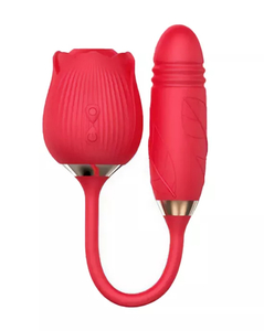Products: Amore Suction Rose and Thrusting Vibrator - Max Play