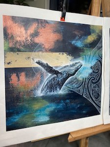 Taonga Tohorā 1 PRINT - MAY 15 TATTOO