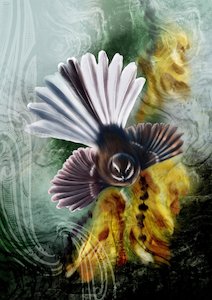 Pīwakawaka/ Fantail - MAY 15 TATTOO