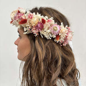 classes: Dried Flower Crown Class