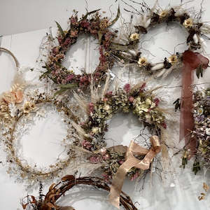 Up To 50: Dried Wreath or Wall Hanging Class