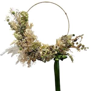 Green Stylised Wreath