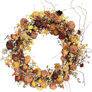 Autumnal Wild Garden Wreath