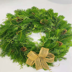 Fresh Christmas Wreath Class Wednesday 10th December