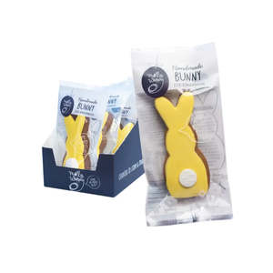 Up To 50: Yellow Gingerbread Easter Bunny