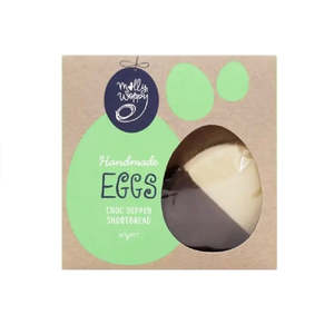 Up To 50: Molly Woppy Choc Dipped Shortbread Easter Egg Cookies