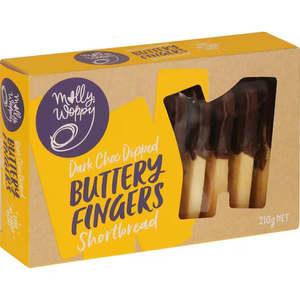 Shortbread Dark Choc Dipped Buttery Fingers 210g