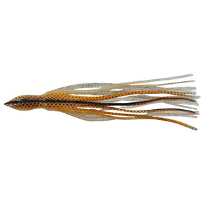 Products: Replacement Skirt - Orange + Silver Mayhem Lures