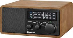 Sangean Radios: Sangean WR-11BT+ AM/FM/BT wooden cabinet radio, with Bluetooth