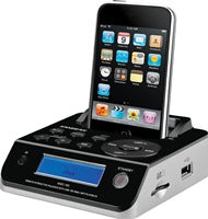 Sangean Radios: Sangean MMC-96iRS iPod Dock with USB/SD c/w IR remote and RS232 control port