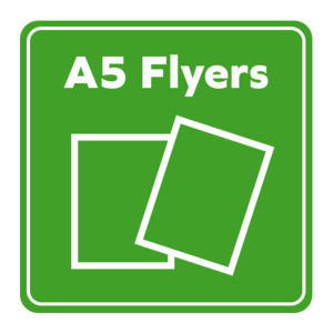 Products: A5 Flyers MBS Digital