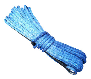 Products: Synthetic Winch Rope - 30m x 10mm - Blue