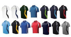 Products: CP1529 Kids Sports Panel Polo Shirt McCracken's