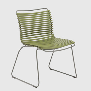 Outdoor Furniture: Dining Chair wo/arms Olive Green