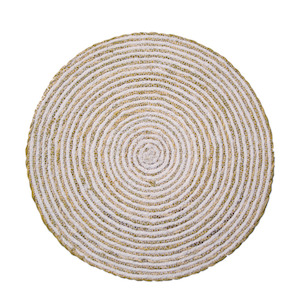 Placemats: Round Placemat - Simply White