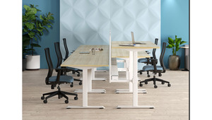Haven: Haven Electric Single Sided Desk