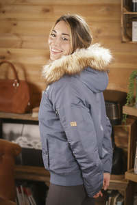 Casual Collection: Penelope Over Lyon Bomber